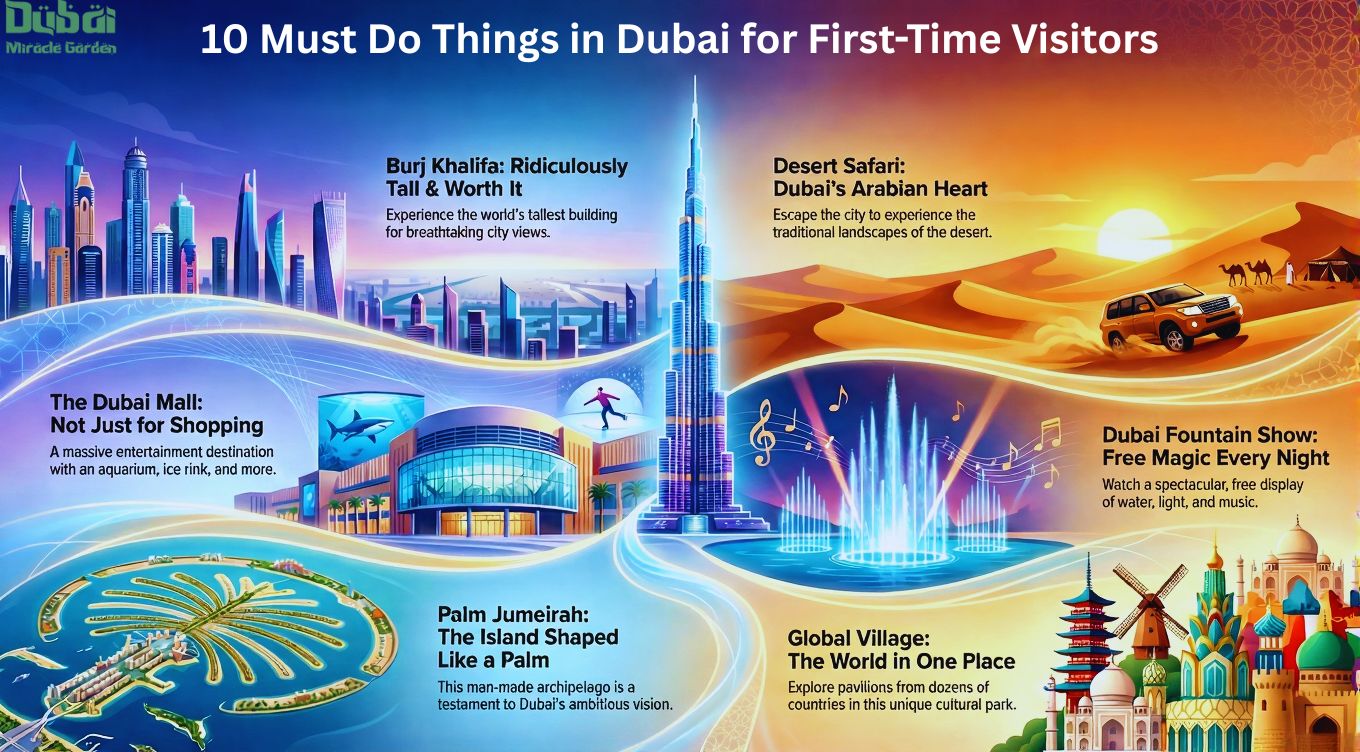 10 Must Do Things in Dubai for First-Time Visitors