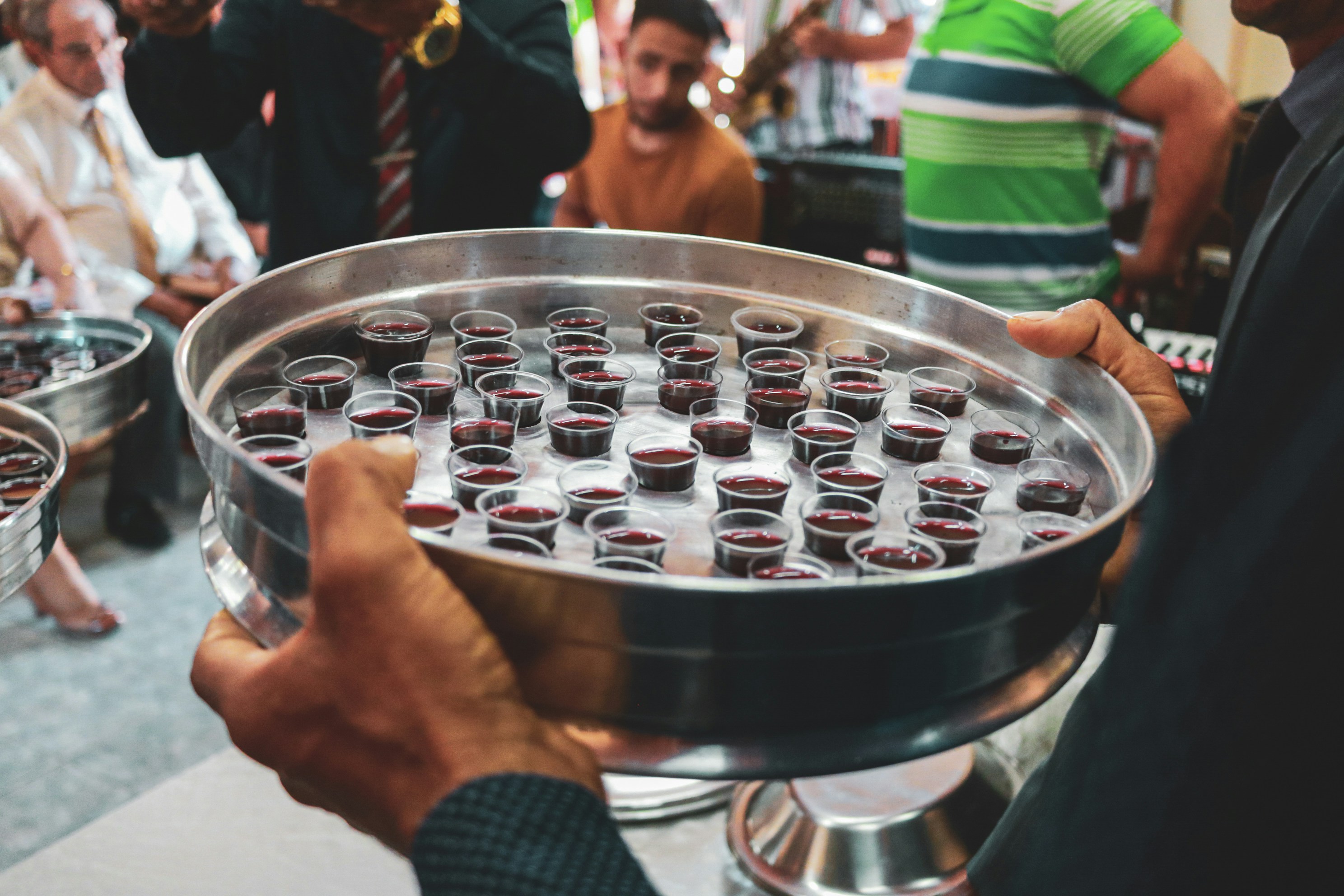 distributing Iftar after namaz in dubai