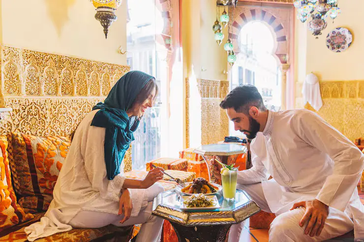 young-muslim-couple-arab-restaurant