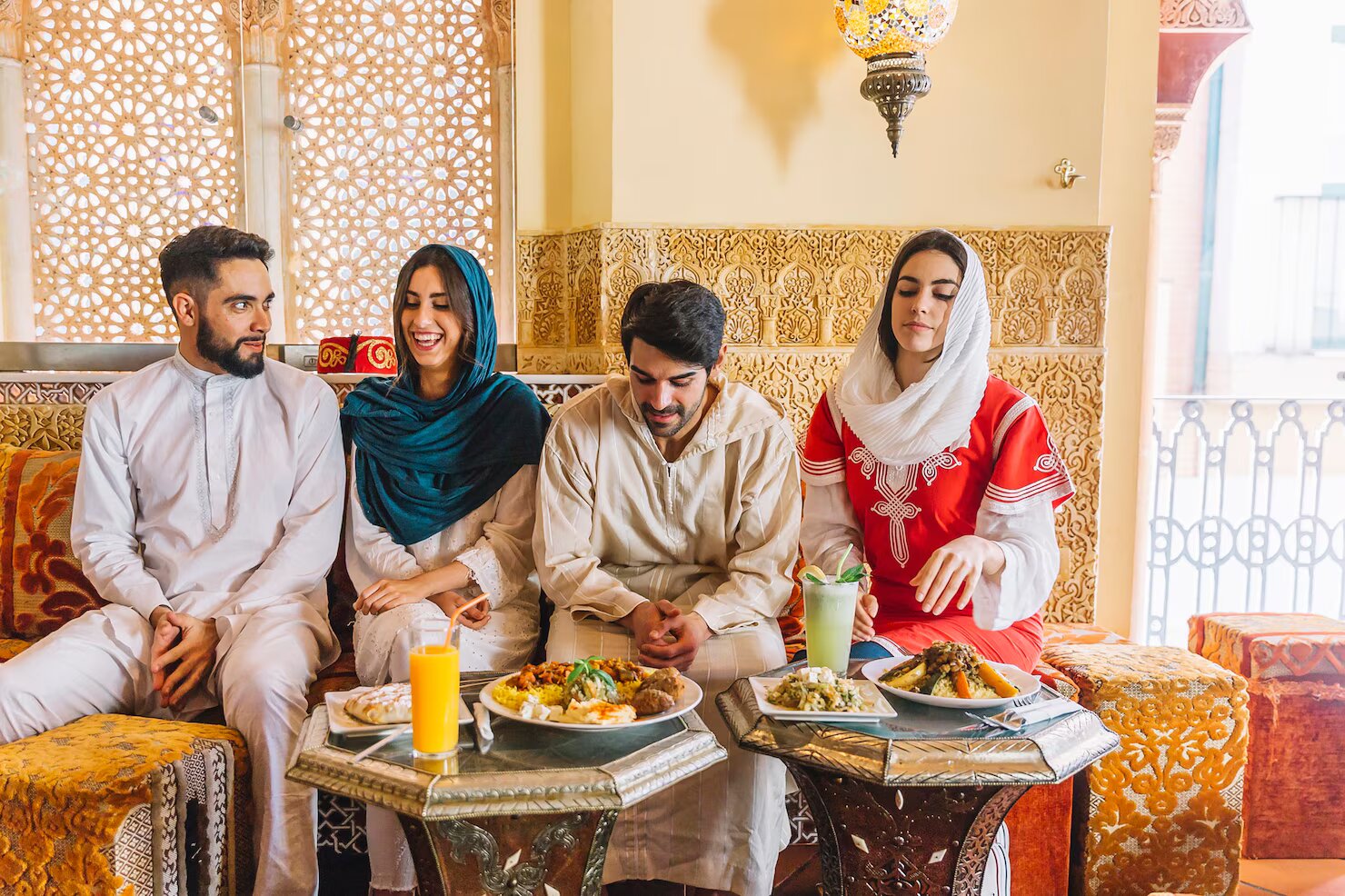 group-young-muslim-friends-restaurant_23-2147794248
