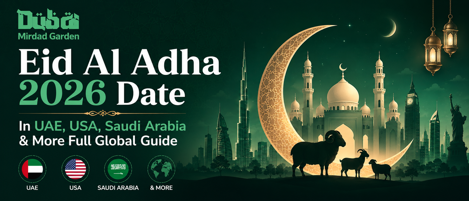 Eid al Adha 2026 Date in UAE, USA, Saudi Arabia & More Full Global Guide