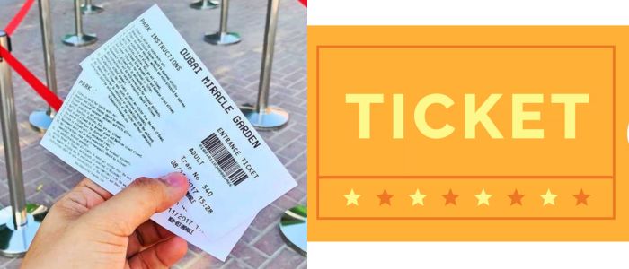 Miracle garden tickets