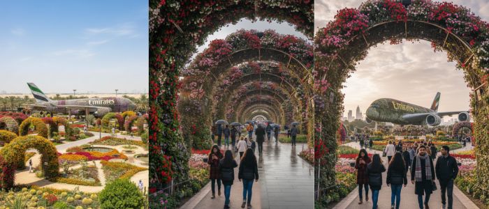 dubai miracle garden timing