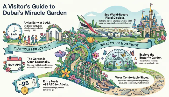 dubai miracle garden guide