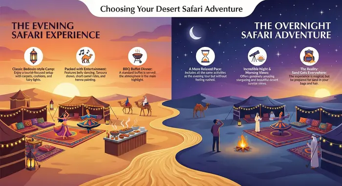 Choosing Desert Safari Adventure