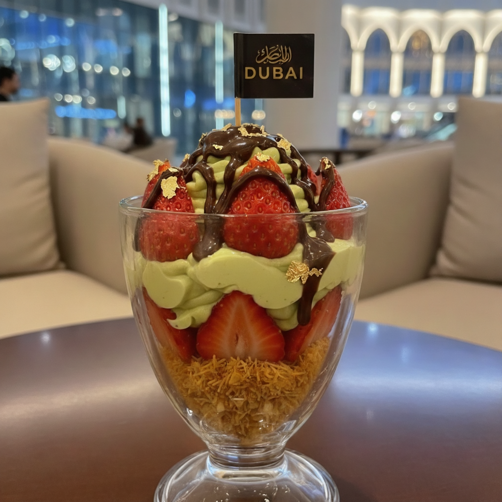 Dubai Chocolate Strawberries
