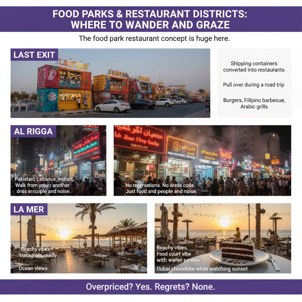 Food Parks & Restaurant Districts