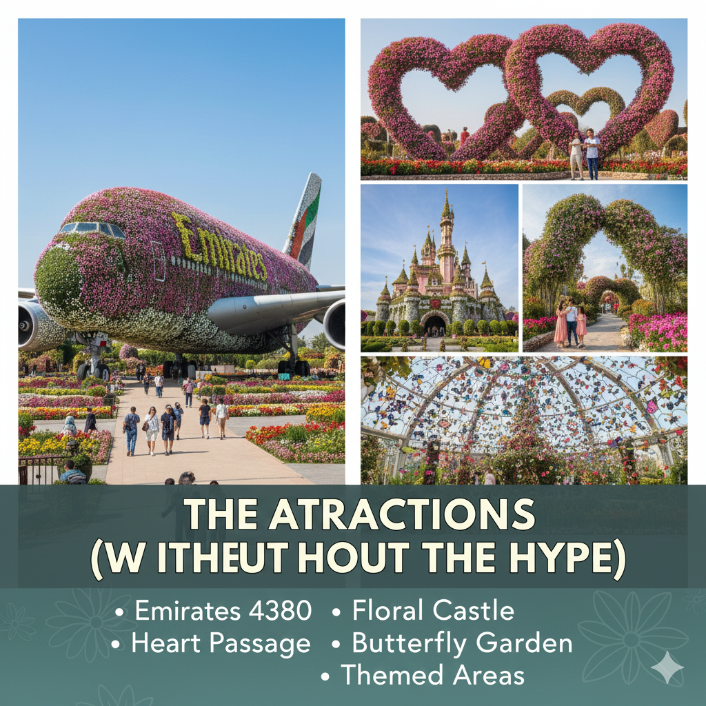 inside miracle garden dubai