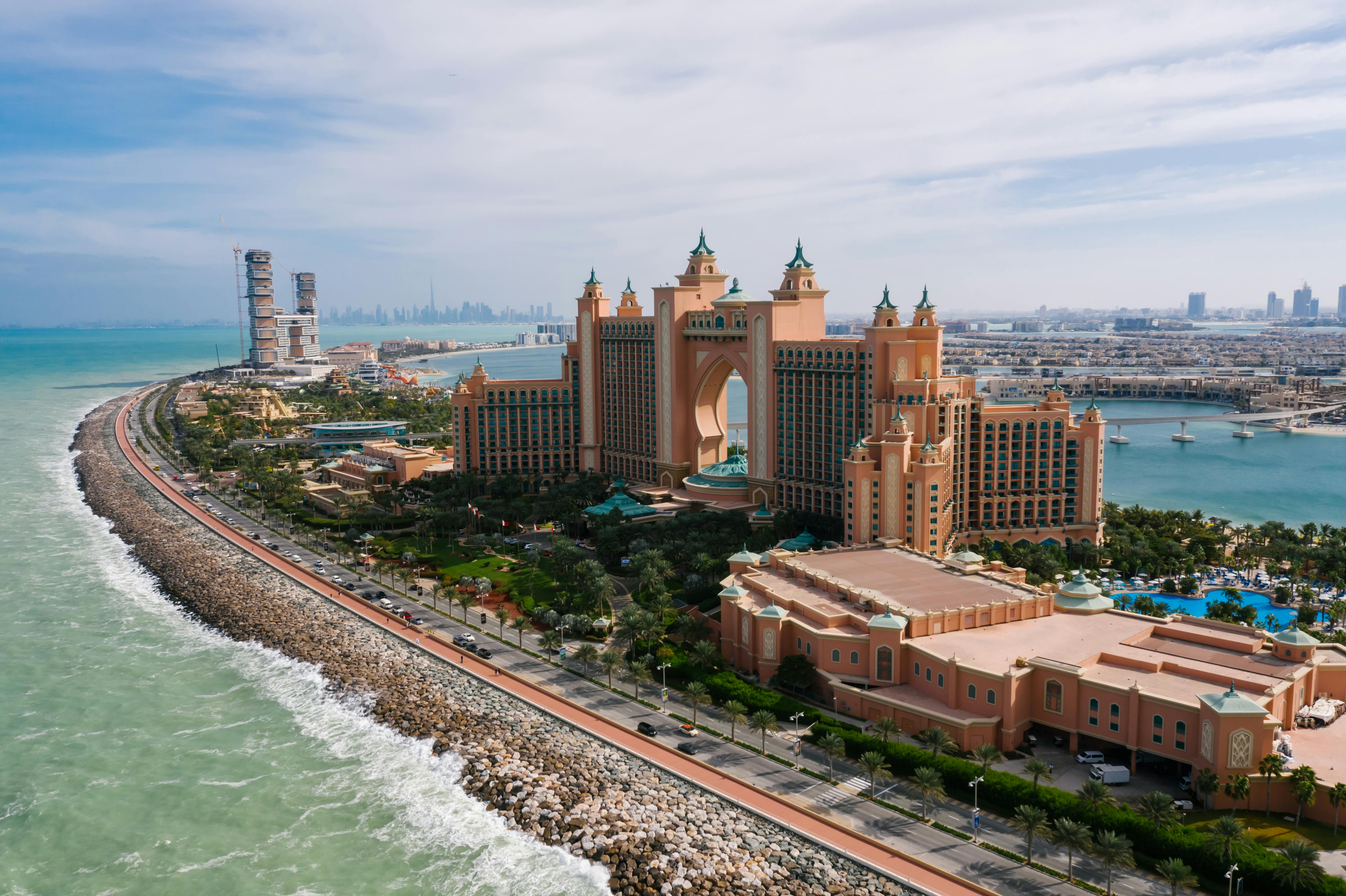dubai drone photos