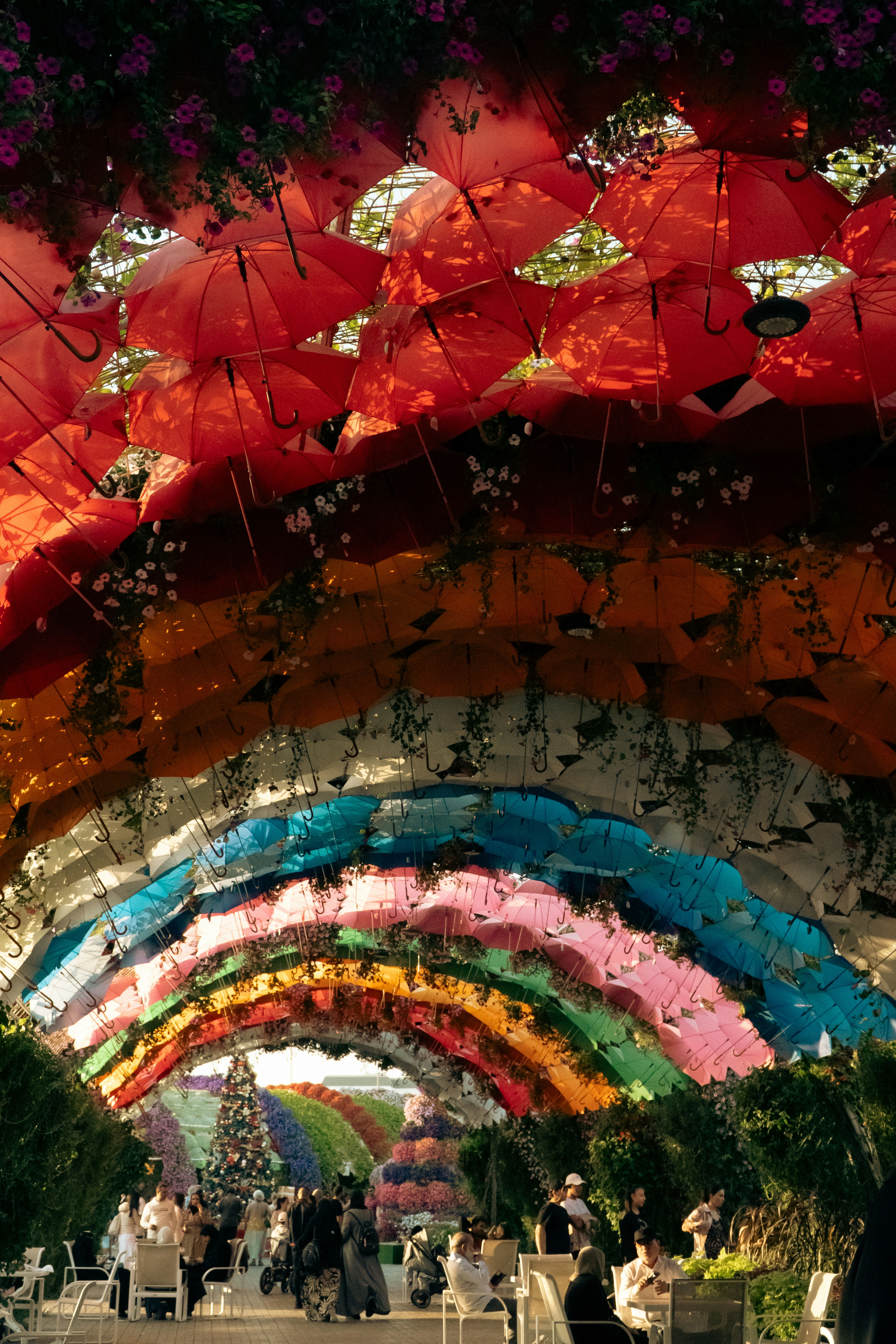 The Umbrella Passage night View